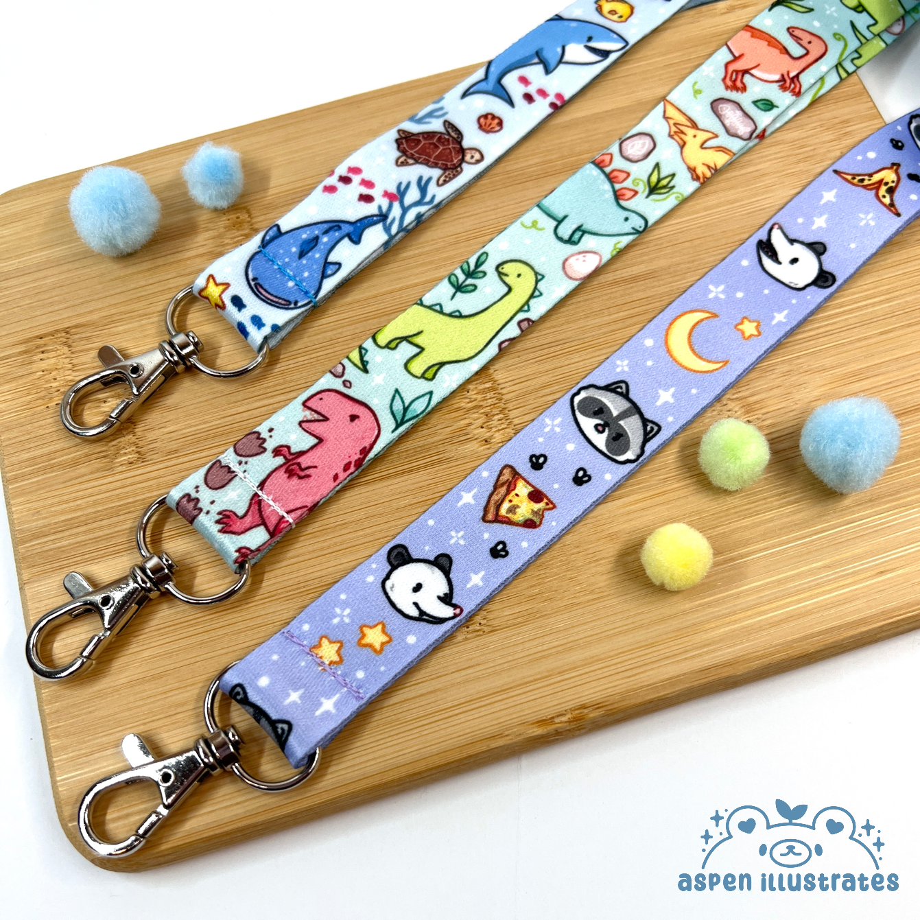 Trash Friends Lanyard