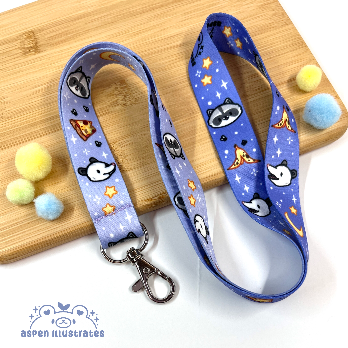 Trash Friends Lanyard