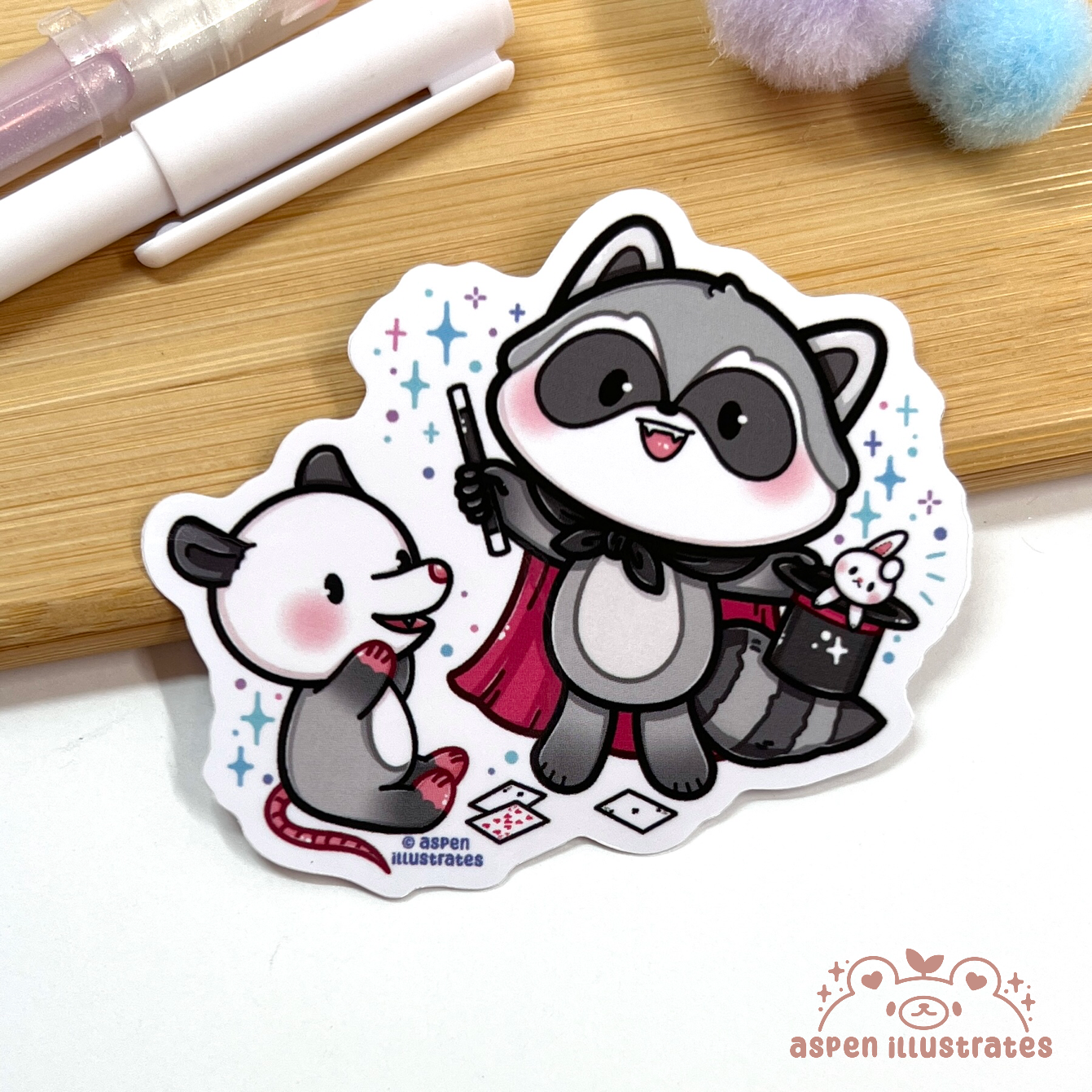 Magic Show Weatherproof Sticker