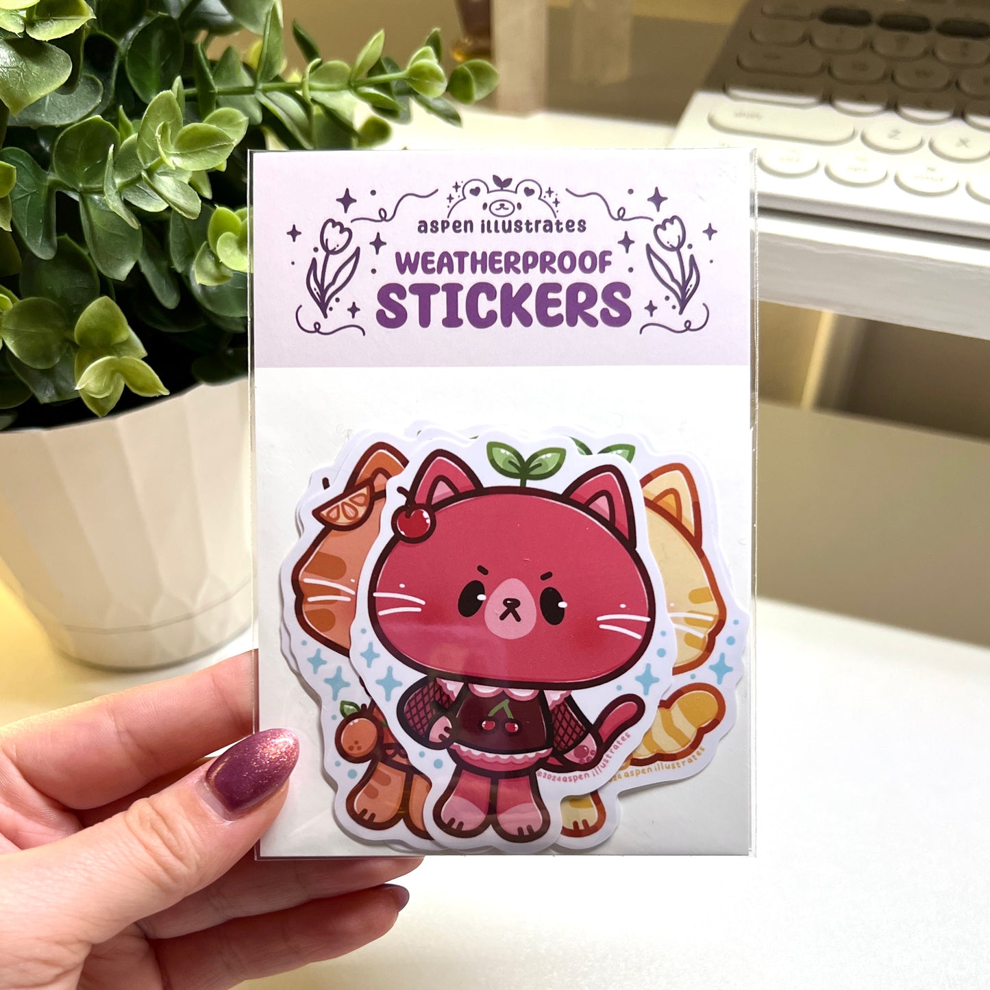 Sour Cats Sticker Pack