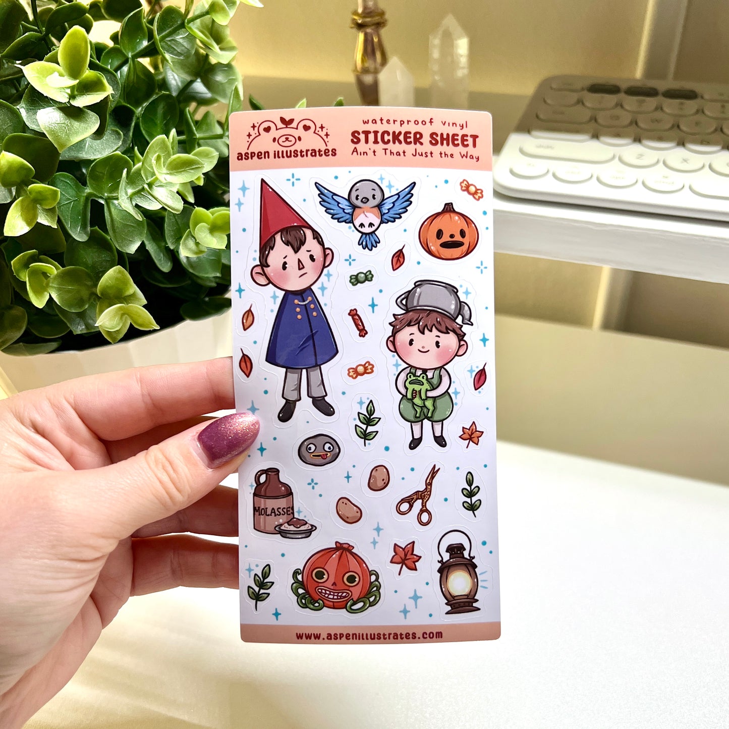 Ain't That Just the Way Sticker Sheet