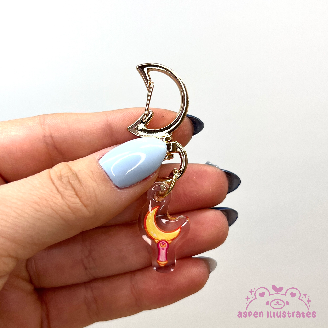 Magical Girl Wand Mini Acrylic Keychains