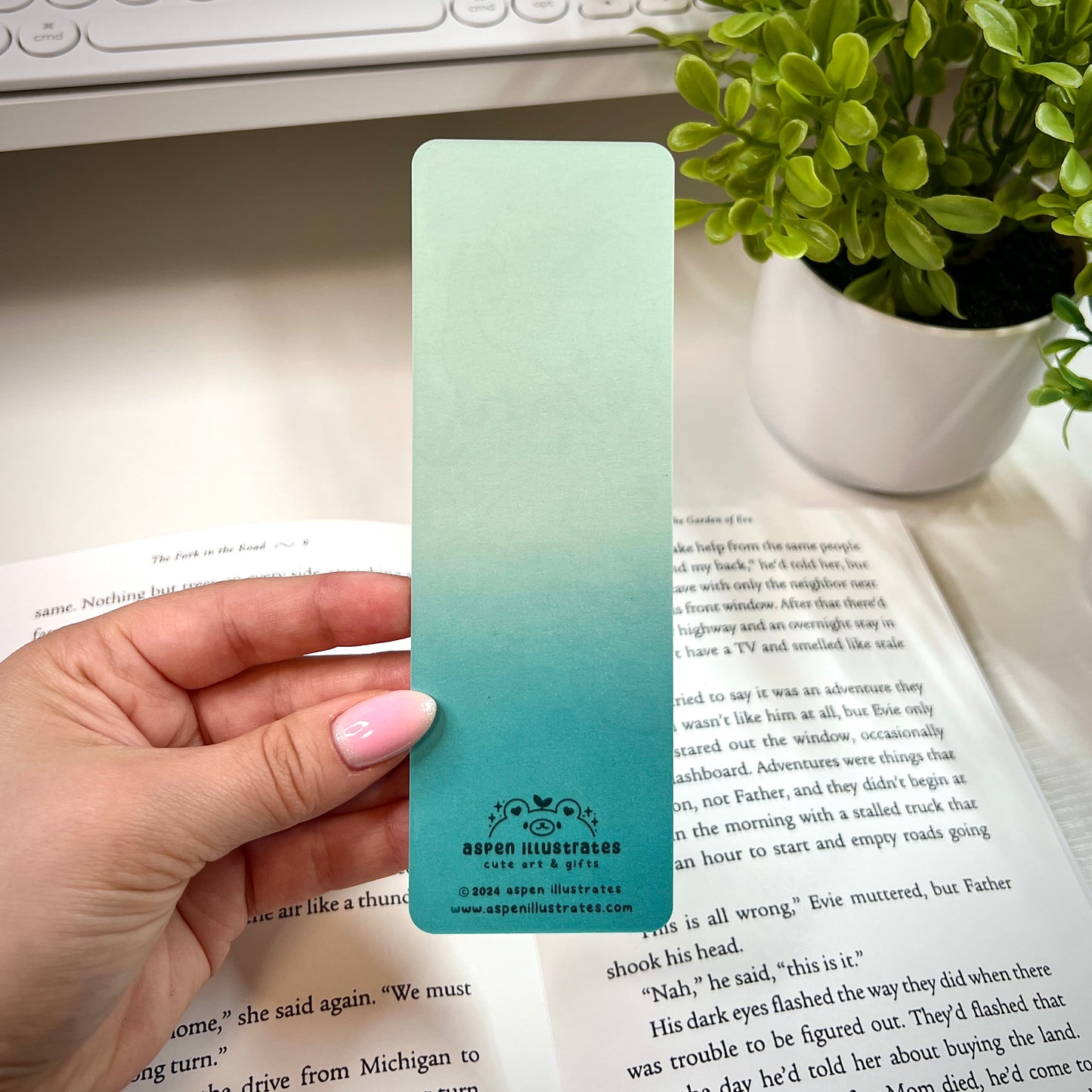 Cute Dinosaur Bookmark