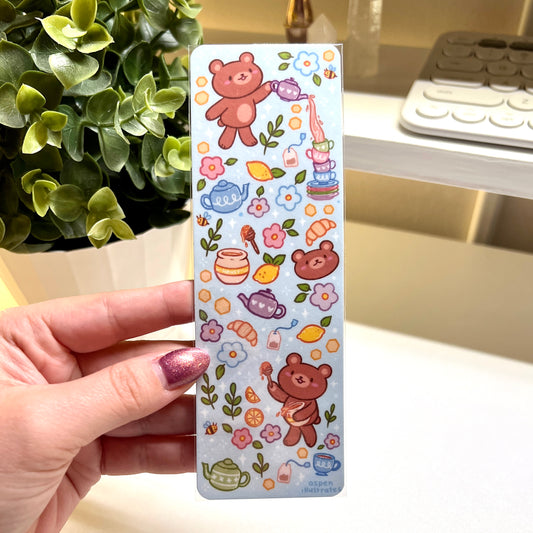Tea Bear Bookmark