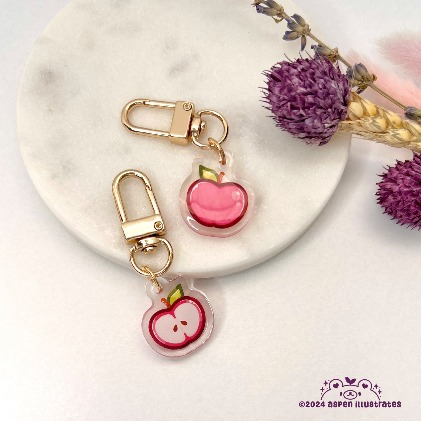 Little Apple Mini Keychain