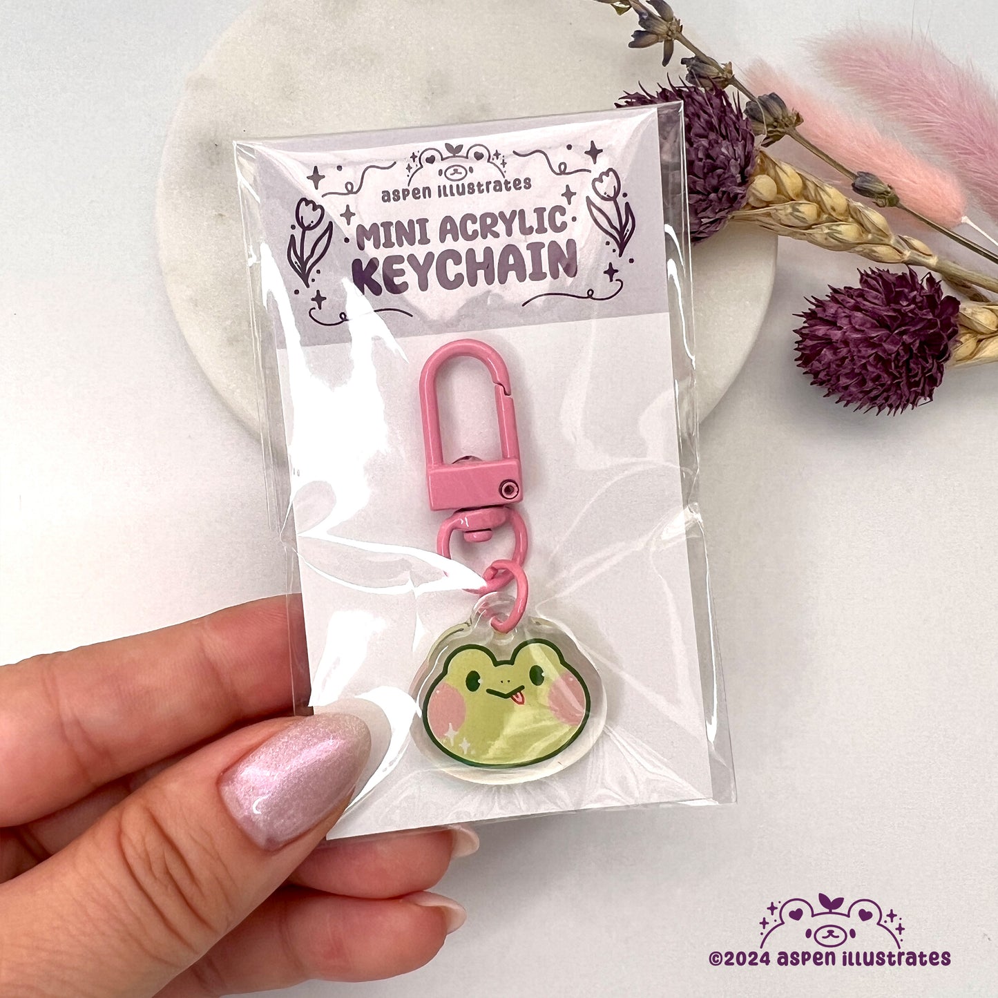 Little Froggy Mini Keychain