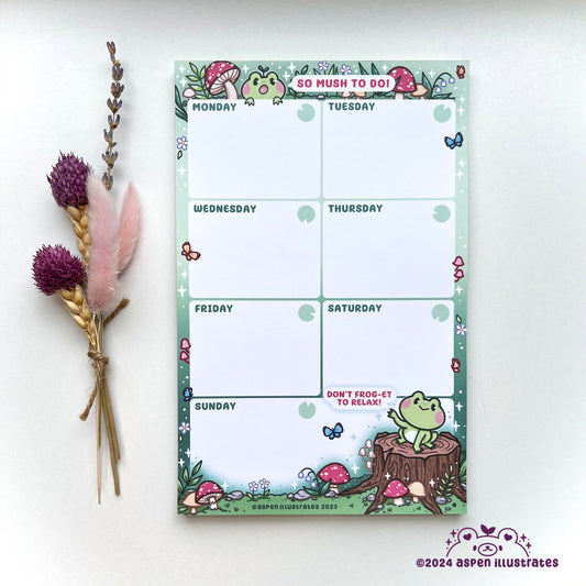 Froggy Weekly Planner - "So Mush to Do"
