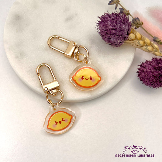 Little Sour Lemon Mini Keychain