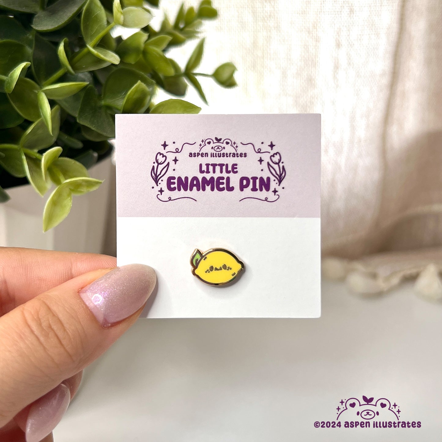 Little Lemon Mini Enamel Pin
