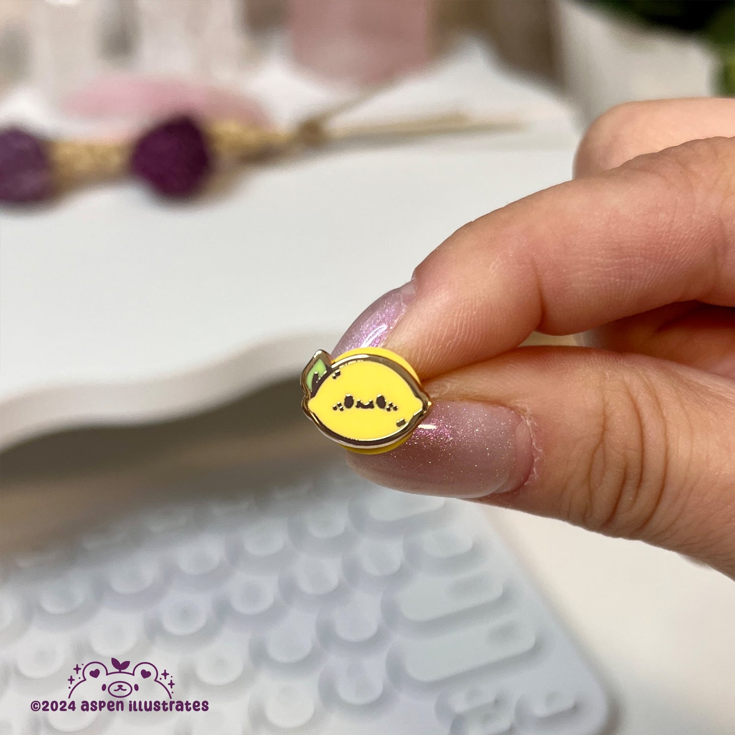Little Lemon Mini Enamel Pin