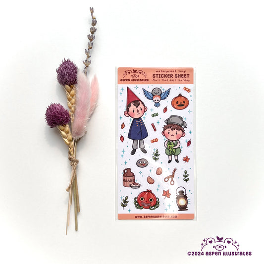 Ain't That Just the Way Sticker Sheet