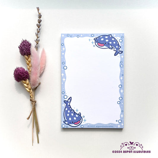 Whale Shark Notepad