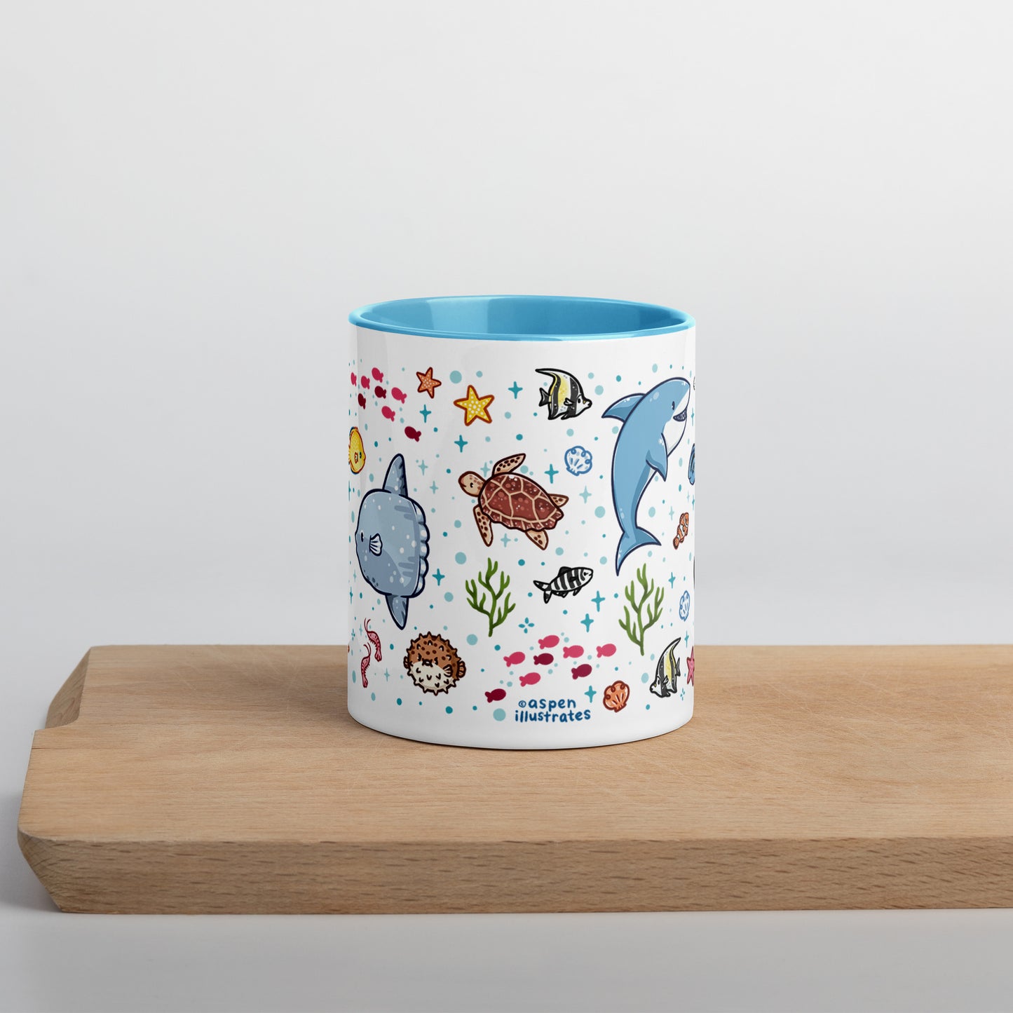 Blue Sea Life 11oz Mug